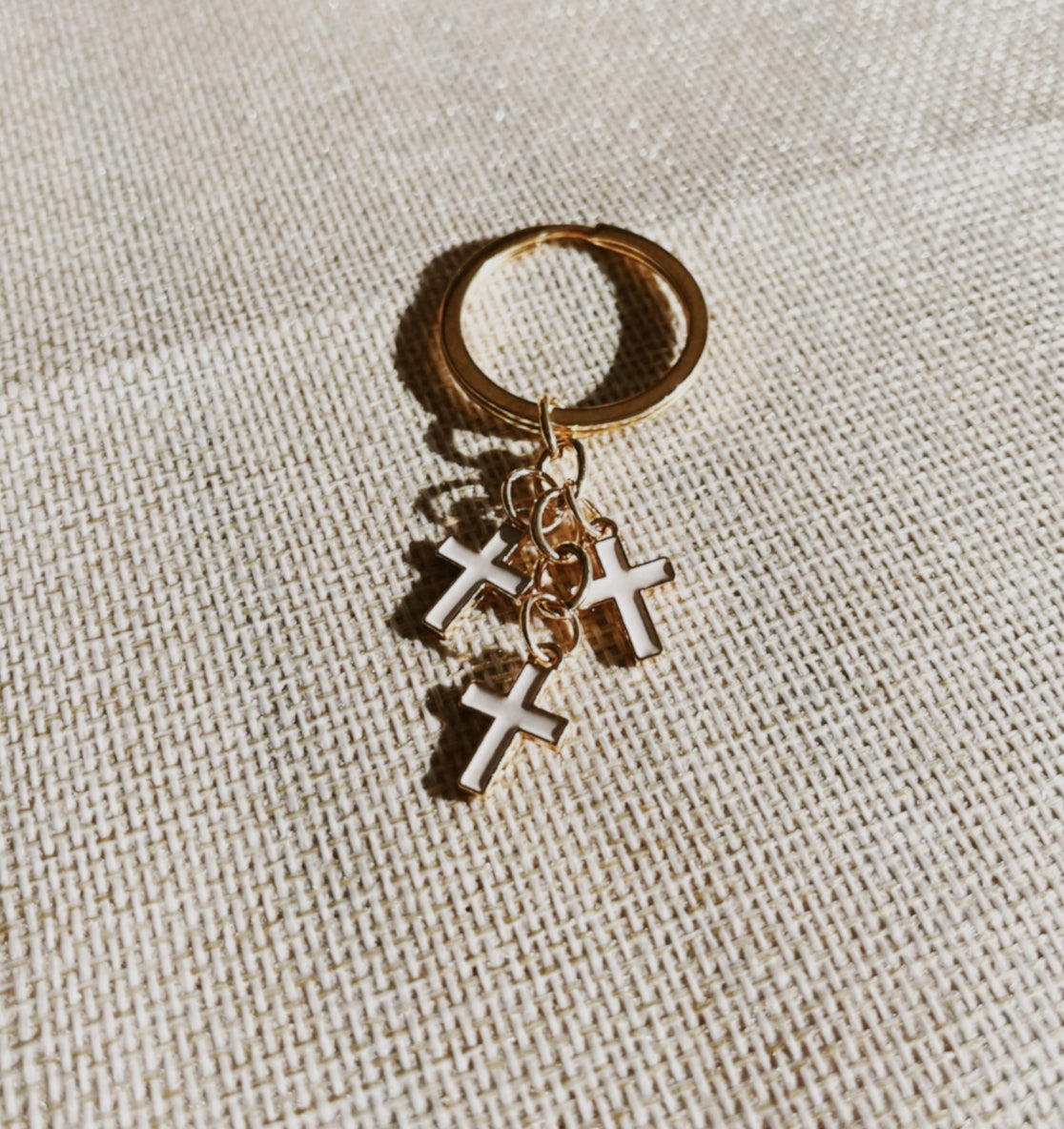 OnlyJesus - Keychain 3 Cross 