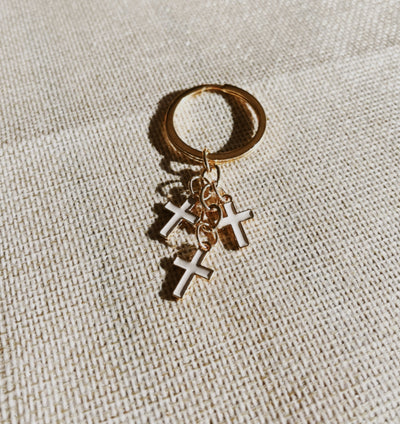 OnlyJesus - Keychain 3 Cross 