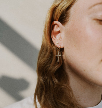 OnlyJesus - Cross earrings 