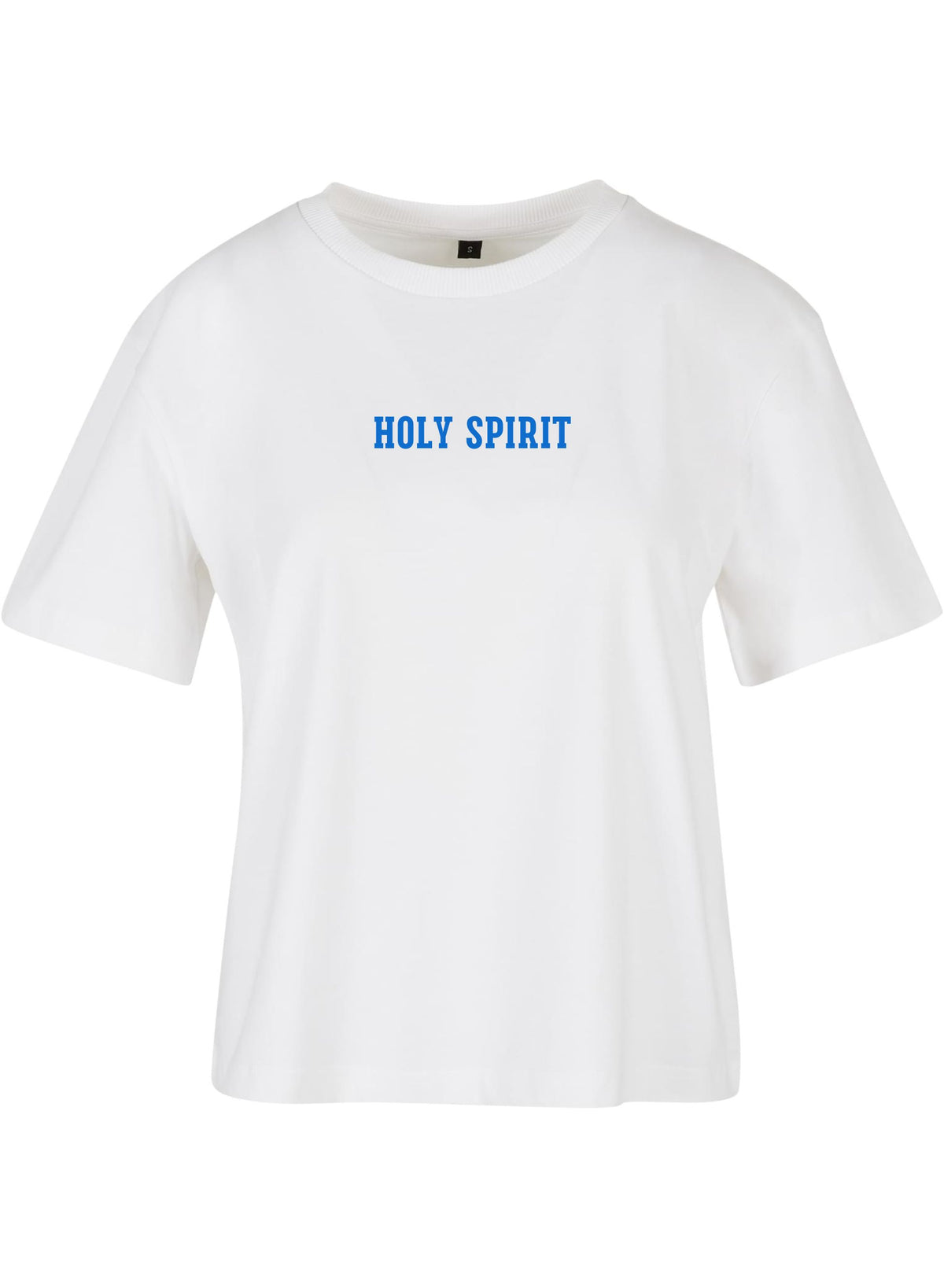 Weißes Holy Spirit Damenshirt, Vorderseite