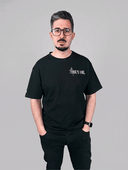 Buy Oil Oversize Heavy Shirt Männer, Model dreht sich: vorne, Seite, hinten