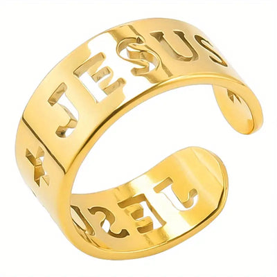 OnlyJesus - Minimalistischer Jesus Ring - OnlyJesus