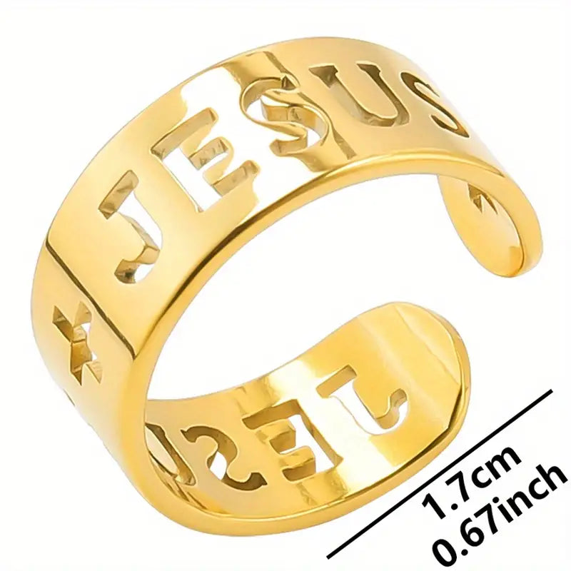 OnlyJesus - Minimalistischer Jesus Ring - OnlyJesus